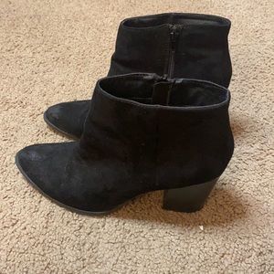 Cute black booties